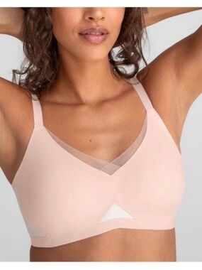 Honeylove Crossover Bra - Petal Pink - Size 2X